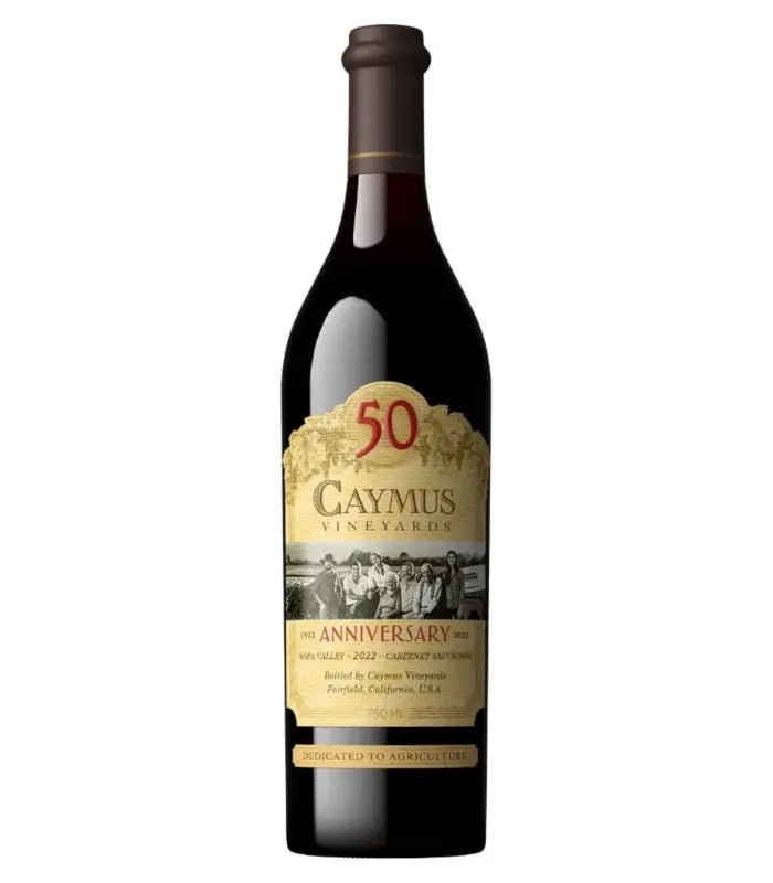 Caymus 50th Anniversary Napa Valley Cabernet Sauvignon 2022 - Memory Bottles