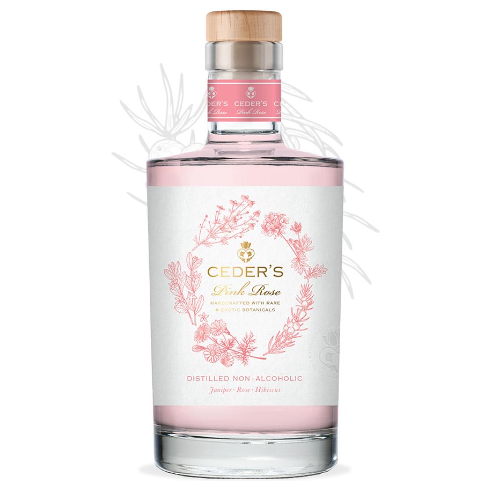 Cedar's Pink Rose Non - Alcoholic Gin - Memory Bottles