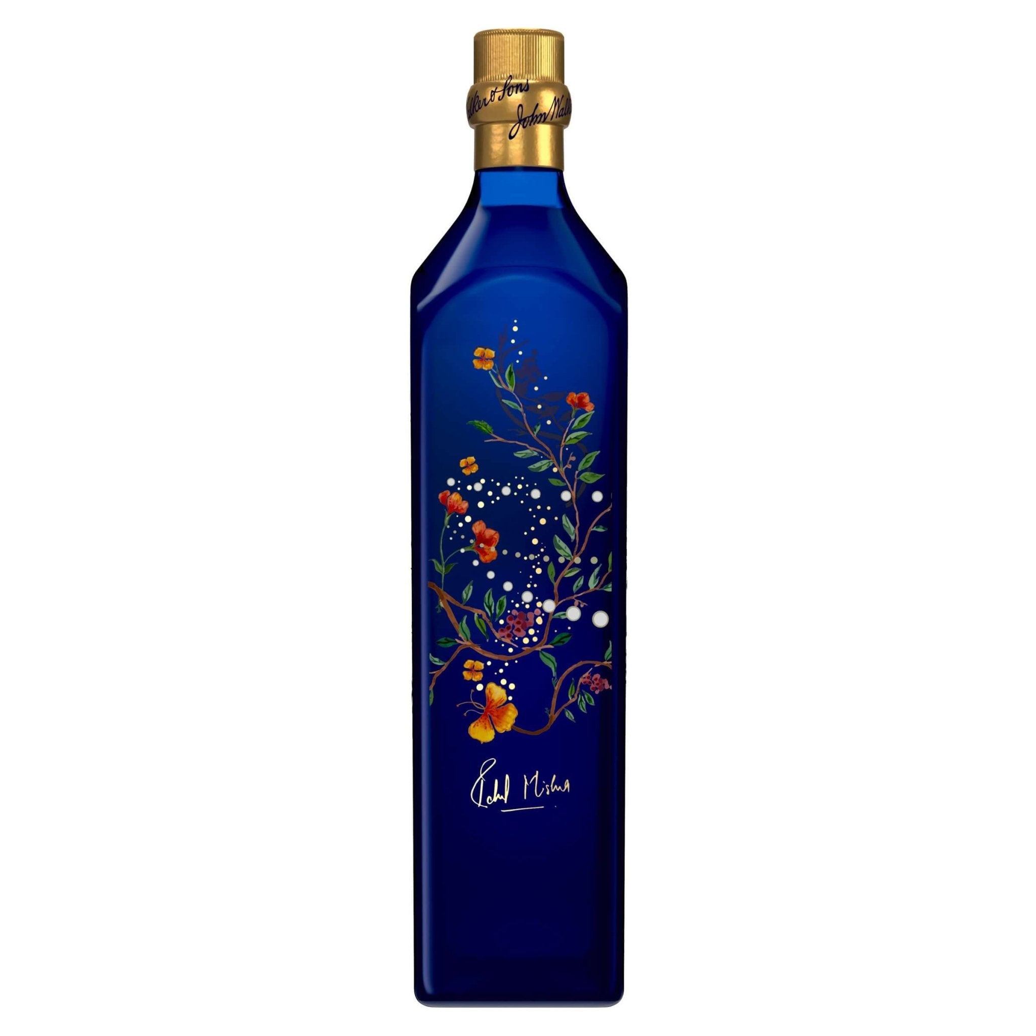Johnnie Walker Blue Label x Rahul Mishra Diwali Limited Edition 750ml - Memory Bottles