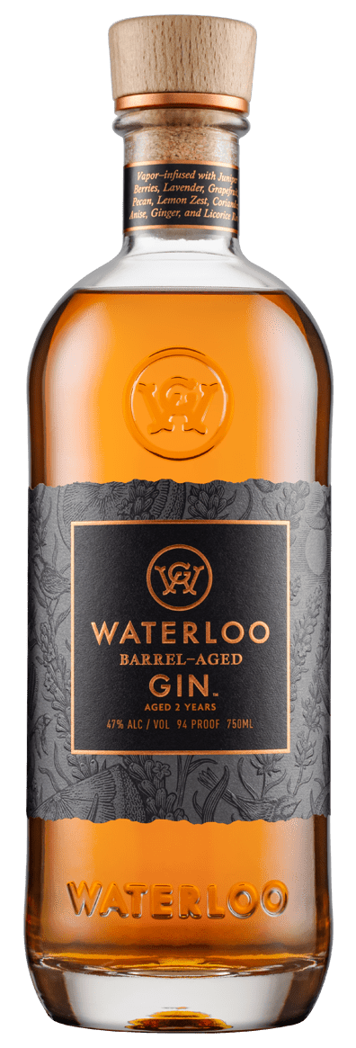 Waterloo Barrel - Aged Gin - Memory Bottles