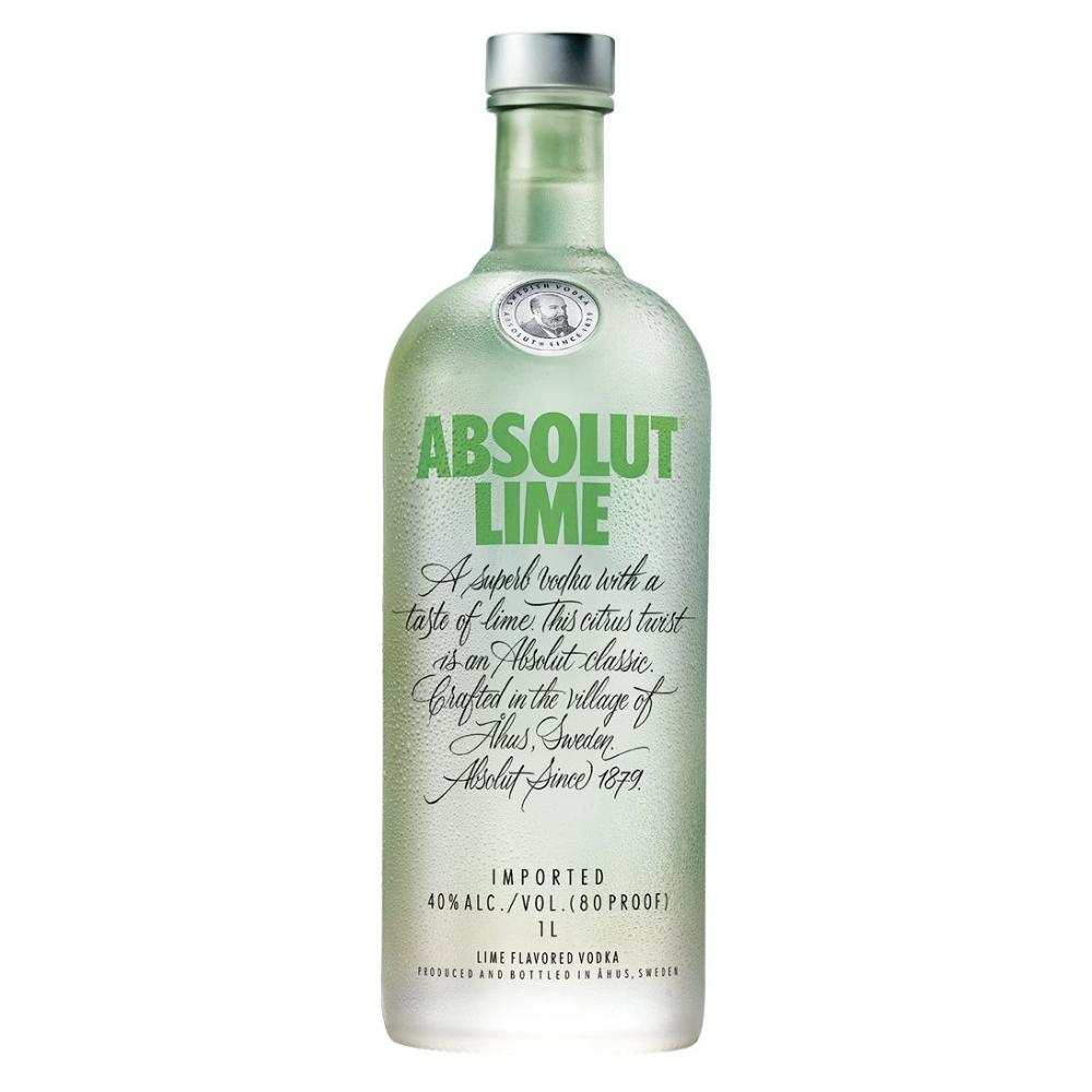 Absolut Lime Vodka - Memory Bottles