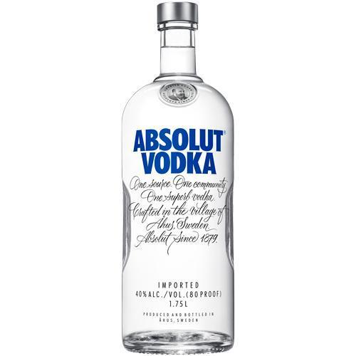 Absolut Vodka 1.75L - Memory Bottles