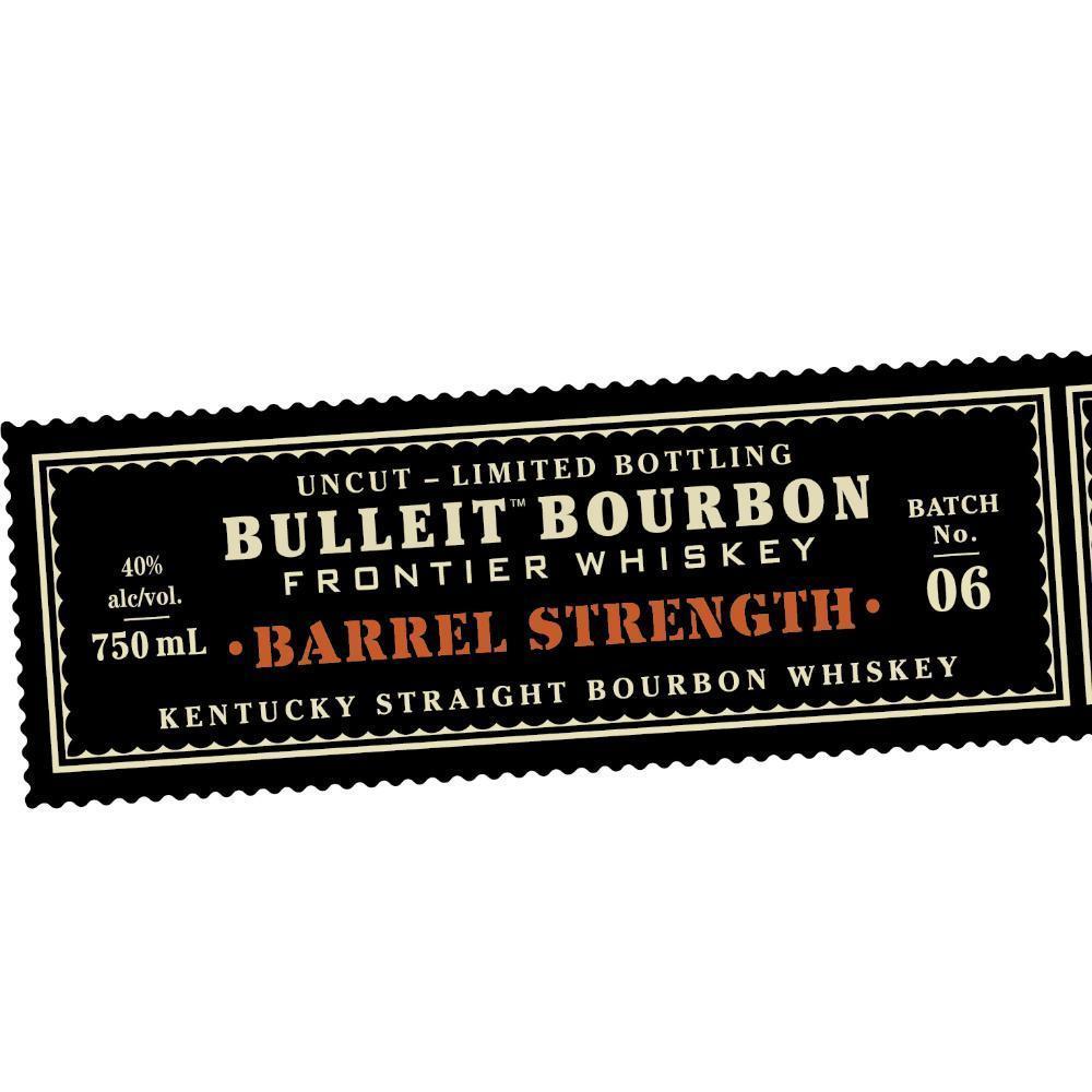 Bulleit Bourbon Barrel Strength - Memory Bottles