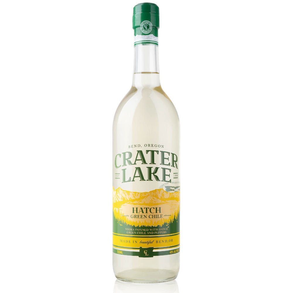 Crater Lake Hatch Green Chile Vodka - Memory Bottles