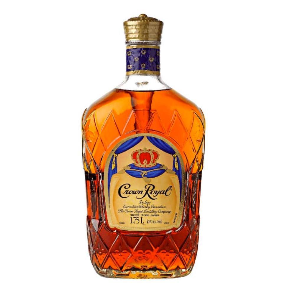 Crown Royal Deluxe Canadian Whisky 1.75L - Memory Bottles