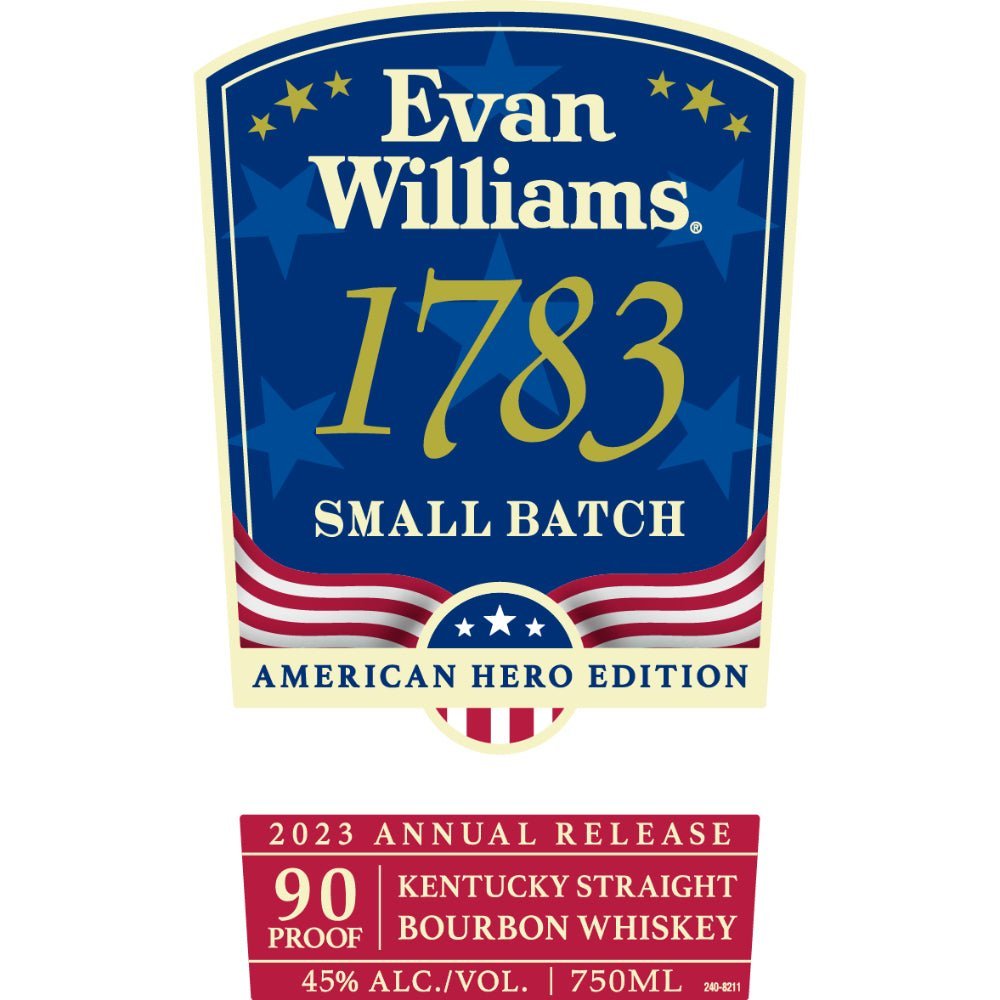 Evan Williams 1783 American Hero Edition 2023 Release 1.75 Liter - Memory Bottles