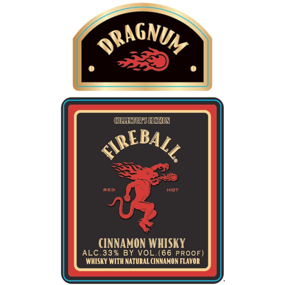 Fireball Dragnum Collector’s Edition Cinnamon Whisky 1.75L - Memory Bottles