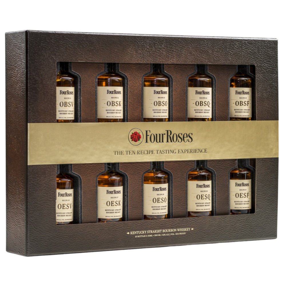 Four Roses The Ten Recipe Tasting Experience Limited Edition - Memory Bottles