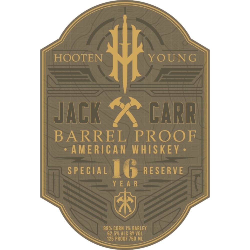 Hooten Young Jack Carr 16 Year Old Special Reserve Barrel Proof American Whiskey - Memory Bottles