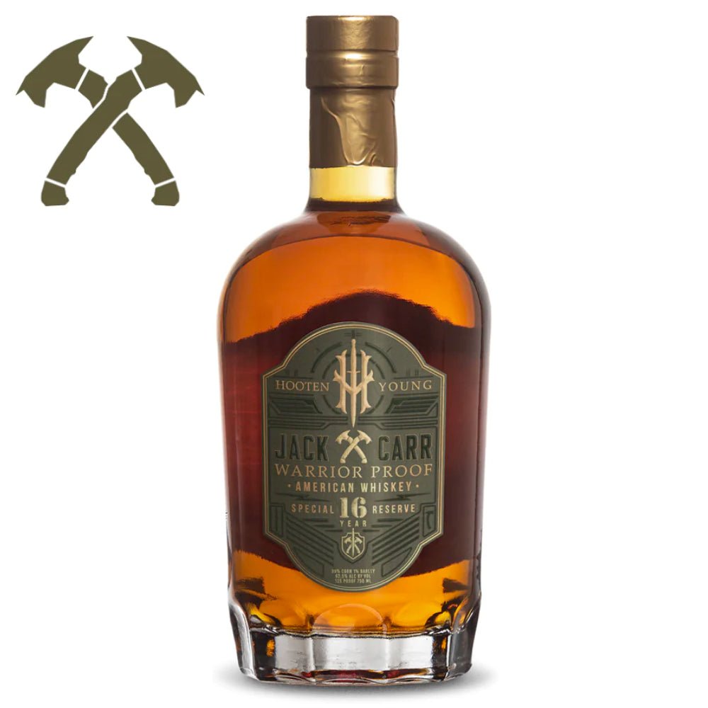 Hooten Young Jack Carr 16 Year Old Special Reserve Warrior Proof American Whiskey - Memory Bottles