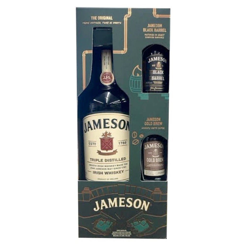 Jameson Irish Whiskey Gift Set With Black Barrel & Cold Brew - Memory Bottles