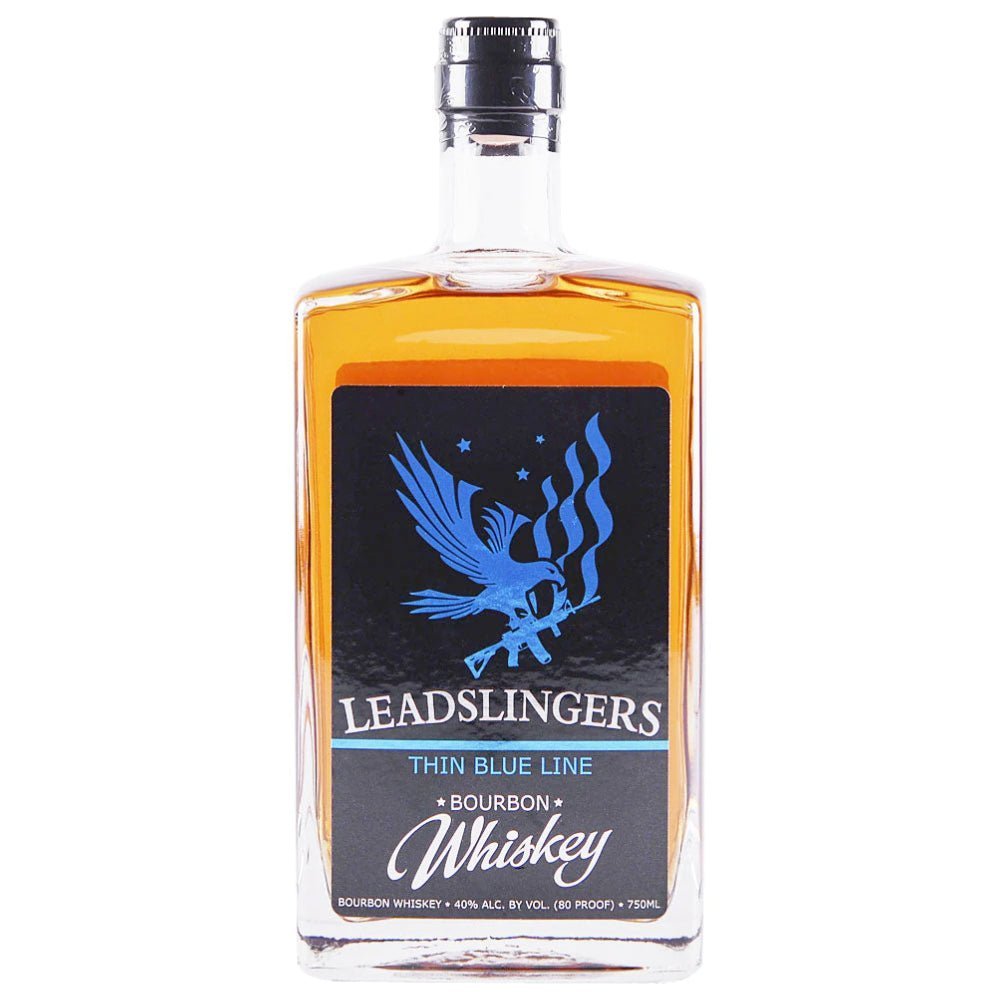 Leadslingers Thin Blue Line Bourbon - Memory Bottles