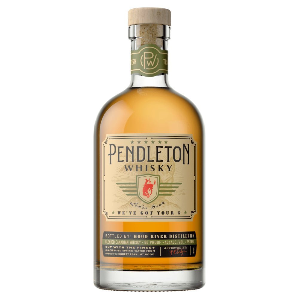 Pendleton Military Appreciation Bottle Whisky - Memory Bottles