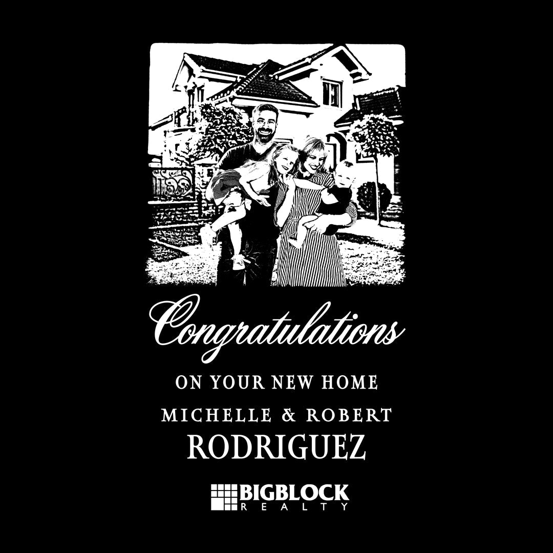 REAL ESTATE CONGRATULATION - Memory Bottles