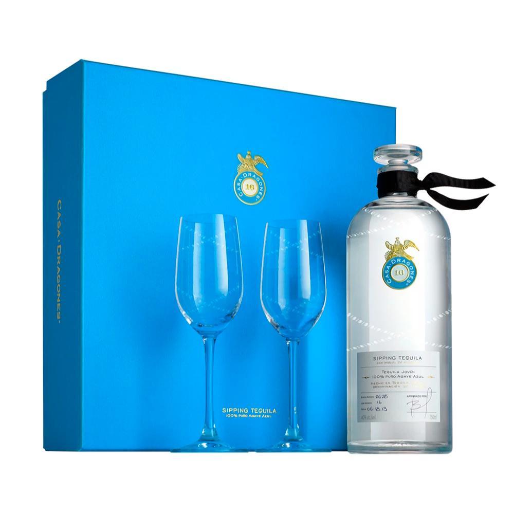 Tequila Casa Dragones Joven Gift Set - Memory Bottles