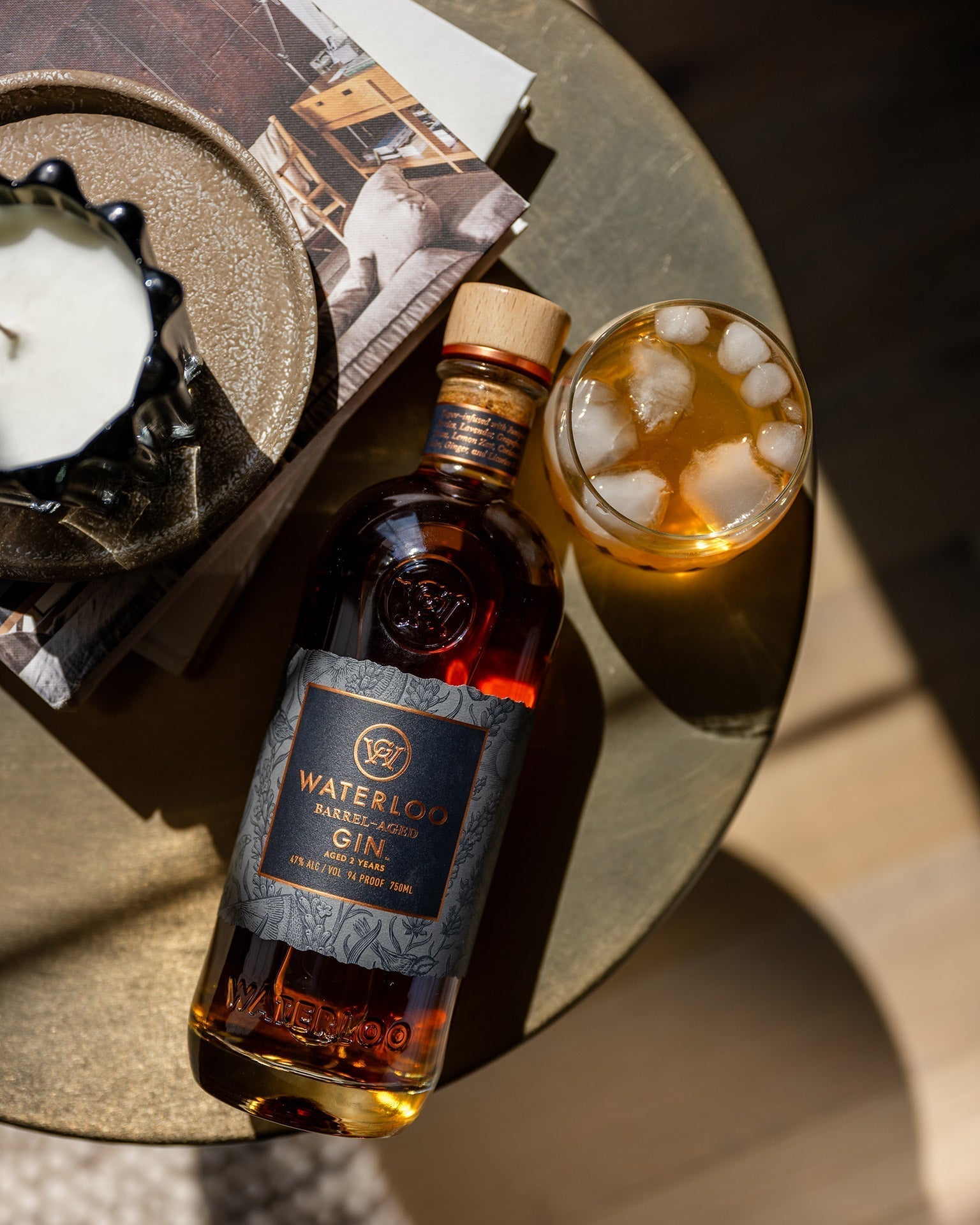 Waterloo Barrel - Aged Gin - Memory Bottles