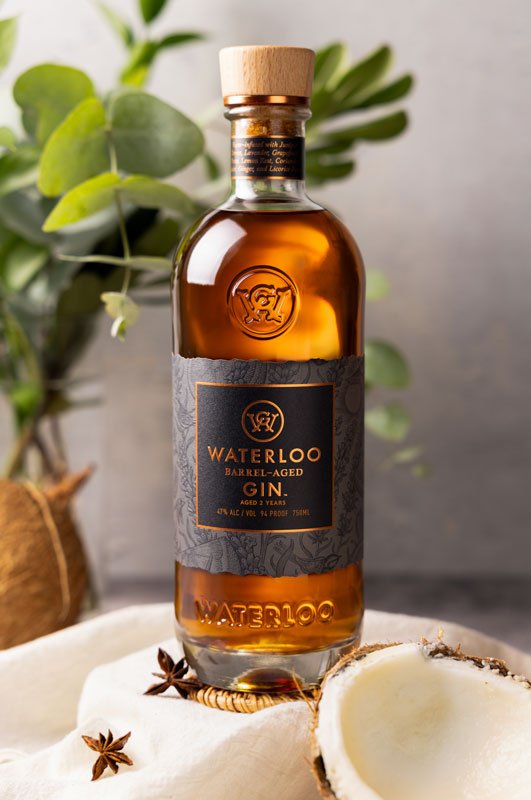 Waterloo Barrel - Aged Gin - Memory Bottles