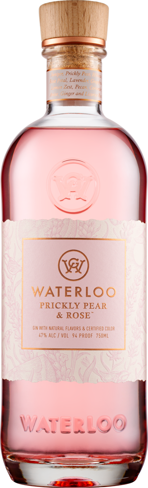 Waterloo Prickly Pear & Rose Gin - Memory Bottles